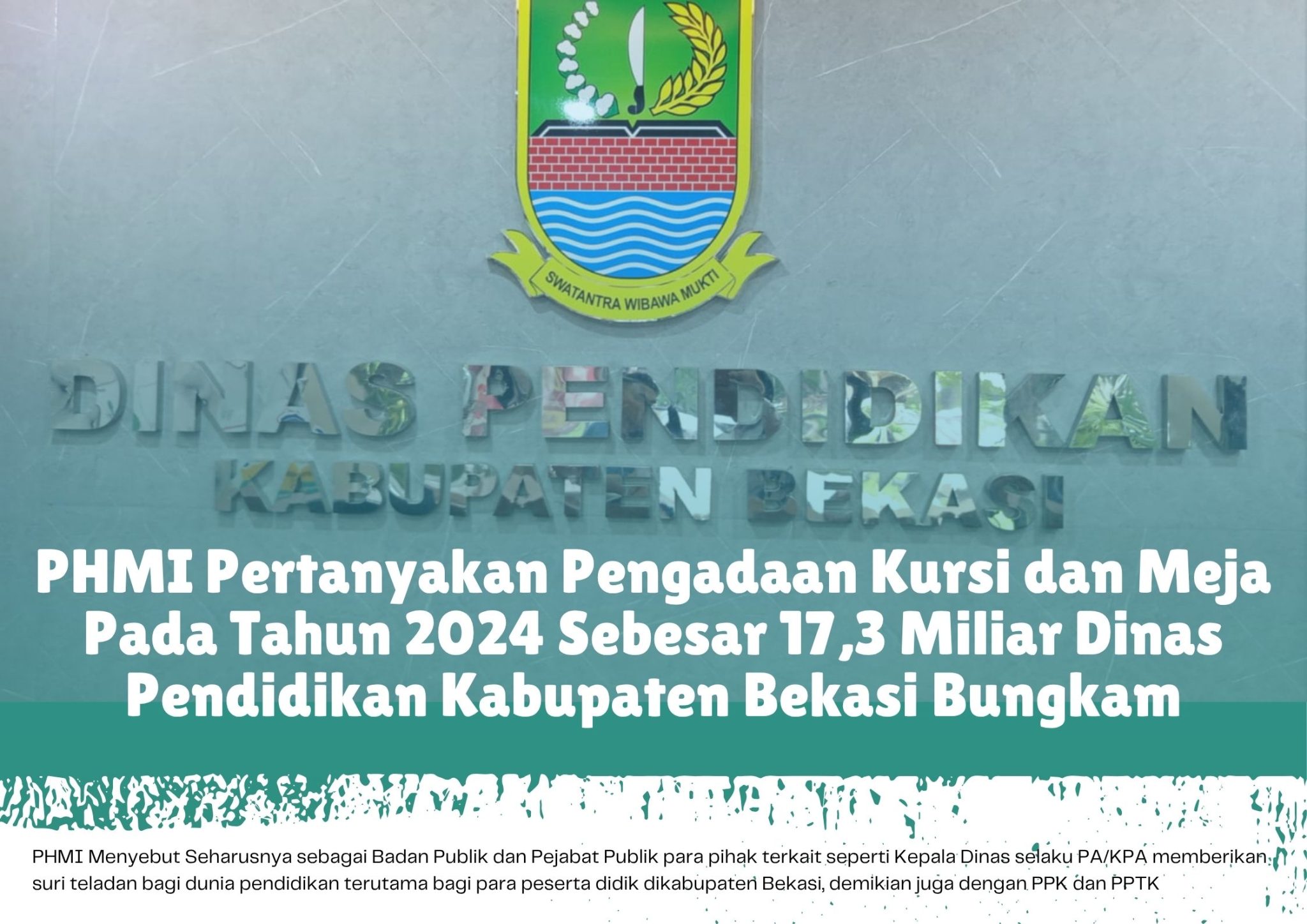 Phmi PHMI Pertanyakan Pengadaan Kursi dan Meja Pada Tahun 2024 Sebesar 17,3 ...