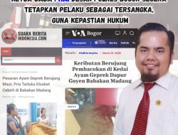 Insiden Babakan Madang, Ketua Umum PHMI Desak Polres Bogor Segera Tetapkan Pelaku Sebagai  Tersangka Guna Kepastian Hukum