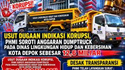 Usut Dugaan Indikasi Korupsi, PHMI Sorot Anggaran Dumptruck Pada Dinas Lingkungan Hidup dan Kebersihan Kota Depok Sebesar 12,6 Miliar