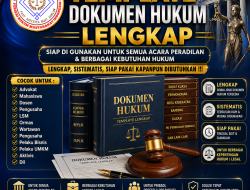 TEMPLATE DOKUMEN HUKUM LENGKAP
